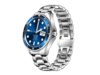 Smartwatch Garett Men 4S srebrno-niebieski, stalowy