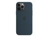 Apple iPhone 13 Pro Max Silicone Case with MagSafe – Abyss Blue