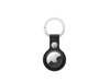 Apple AirTag Leather Key Ring - Midnight