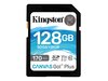 Karta pamięci Kingston Canvas Go! Plus 128 GB