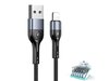 Kabel USAMS U55 USB - Lightning Czarny