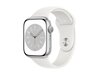Smartwatch Apple Watch Series 8 GPS 45mm srebrno-biały