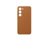 Etui Samsung Leather Case do Galaxy S23 Brązowe