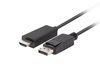 Kabel DisplayPort - HDMI Lanberg CA-DPHD-11CC-0010-BK 1m