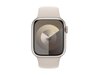 Smartwatch Apple Watch Series 9 GPS aluminium 41 mm M/L księżycowa poświata