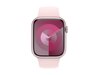 Smartwatch Apple Watch Series 9 GPS aluminium 45 mm S/M różowy