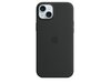 Etui Apple silikonowe z MagSafe do iPhone 15 Plus czarne