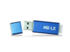 Mach Xtreme LX 128GB USB3.0 220/140MB/s aluminium - Blue