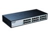 D-Link DES-1100-24 switch SMART L2 24x10/100 Metal NO FAN Rack 11''