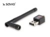 Elmak SAVIO CL-63 Karta Wifi 802.11/n USB 150Mbps z anteną, blister