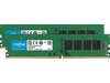 Crucial DDR4 16GB/2400(2*8GB) CL17 SR x8 Unbuffered DIMM 288pin