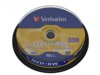 DVD+RW Verbatim 4,7GB 4x 10szt. cake