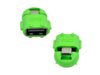 Adapter OTG Vakoss TC-U1303E micro USB - USB M-F zielony