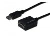 ASSMANN Adapter DisplayPort do VGA, DP/HD15 M/F, 0.15cm