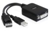 Delock Adapter Displayport(M)+USB(M)->DVI-I(F)(24+5) 23cm