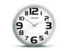 Zegar ścienny Esperanza ZURICH EHC013W biały
