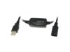 LogiLink Kabel przedłużacz USB2.0 dl. 15m , czarny