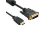 4world Kabel DVI-D (24+1) - HDMI (19) | M/M | 3m | czarny