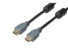 Digitus Kabel połączeniowy HDMI HighSpeed z Ethernetem 4K UHD Typ HDMI A/HDMI A M/M czarny 3m