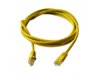 ART Patch cord 0,5m żółty UTP 5e