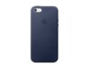 Apple iPhone SE Leather Case Midnight Blue MMHG2ZM/A
