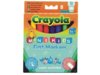 Crayola Flamastry zmywalne mini 8 szt.