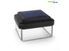GreenBlue Lampa solarna na słupek LED 80*80 GB127 - daszek kopertowy