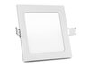 Maclean Panel LED sufitowy podtynkowy slim 12W Natural white 4000-4500K Led4U LD154N 170*170*H20mm