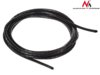 Maclean Osłona maskująca na kable MCTV-684 B (5*6mm) 3m czarna spirala