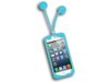 Etui z przyssawkami SBS Boing do telefonu iPhone 5, kolor jasno-niebieski TEBOINGIP5A
