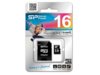 Karta pamięci MicroSDHC Silicon Power 16GB Class 4 + adapter