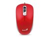Mysz optyczna GENIUS DX-110 USB Passion red