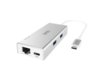 Unitek Adapter USB TYP-C Power Delivery; USB 3.0/GIGA ETHERNET /Y-9106