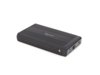 KIESZEŃ HDD ZEWNĘTRZNA SATA GEMBIRD 3.5" USB 3.0 BLACK ALU