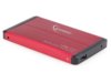 KIESZEŃ HDD ZEWNĘTRZNA SATA GEMBIRD 2.5" USB 3.0 RED