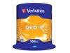 DVD-R Verbatim 16x 4.7GB (Cake 100) MATT SILVER