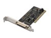 Digitus Kontroler PCI Karta Multi I/O 2xszeregowy (serial) DB9, 1xrównioległy (parallel) DB25 LPT