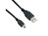 4World Kabel Mini USB 1.8m FERRYT|black