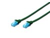 Patch cord DIGITUS UTP kat. 5e 3m PVC zielony