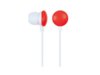 Słuchawki Gembird MHP-EP-001-R biało-czerwone douszne