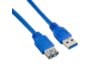 4World Kabel USB 3.0 AM-AF 1.0m|blue