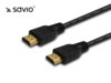 Kabel HDMI CL-38 SAVIO 15m, czarny, złote końcówki, v1.4