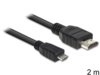 Delock Kabel MHL(M)->HDMI(M) 2m