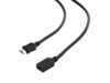 Przedłużacz HDMI A-A M/F V1.4 high speed Ethernet 4.5M Gembird
