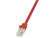 Patchcord LogiLink CP2034U CAT.6 U/UTP 1m, czerwony