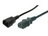 Przedłużacz kabla zasilającego LogiLink CP091 IEC 60320 VDE czarny 1,8m