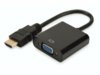 Adapter audio-video Digitus HDMI typ A do VGA, FHD, 3.5mm MiniJack