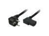 Kabel zasilający LogiLink CP103 Schuko > C13 czarny 2m