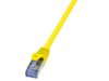 Patchcord LogiLink CQ3067S Cat.6A S/FTP 3m żółty