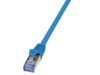 Patchcord LogiLink CQ3086S Cat.6A S/FTP 7,5m niebieski